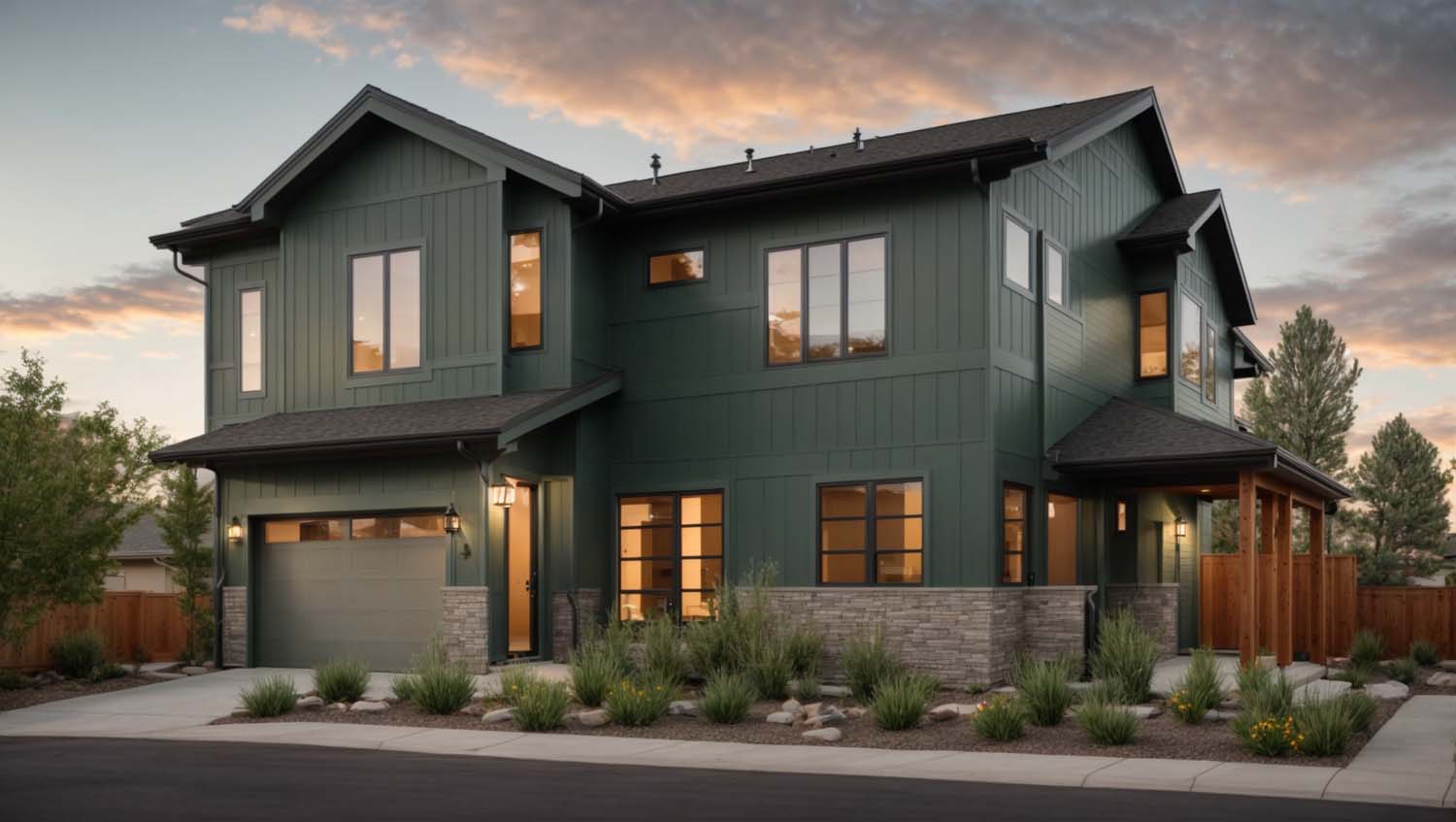 Mansion with Shingle Siding - Siding Colorado in Colorado Springs