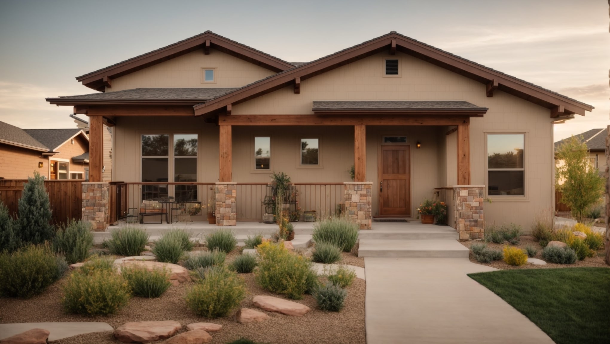 A picturesque Craftsman residence in Longmont, Colorado, with Diamond Kote.